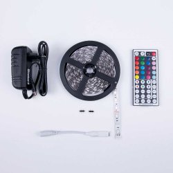 Objektrahmen Trikotrahmen beleuchtet für Objekte bis 15mm VARIANTO35 3D inkl. Bügel, LED-Leiste und Passepartout 80x100cm Weiß matt