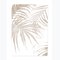 Palmenblatt beige 1 70x100 cm