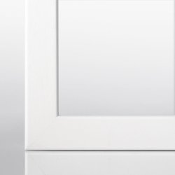 Objektrahmen Trikotrahmen VARIO inkl. Bügel und Passepartout 40x60cm Weiß (matt)
