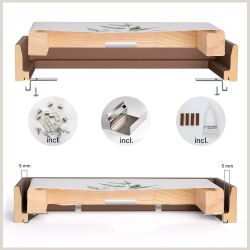Bespannter Keilrahmen (unbedruckt) mit Schattenfugenrahmen FLEXI (4cm Tiefe)