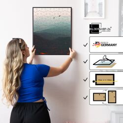 Puzzlerahmen Milano Aluminiumrahmen für Puzzle ca. 300-5000 Teile verschiedene Farben