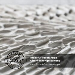 Bespannte Keilrahmen (unbedruckt) mit Strukturpaste