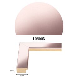Bilderrahmen als Leerrahmen London in vielen Größen und Farben
