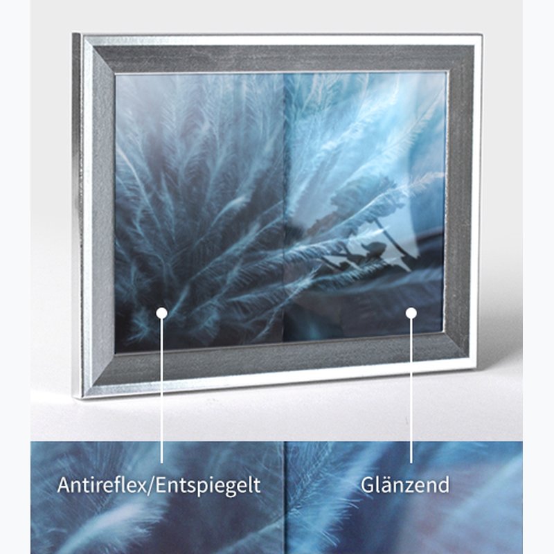 PLEXIGLAS Acrylglas Entspiegelt BilderRahmen Tischablage Zuschnitt Antireflex 
