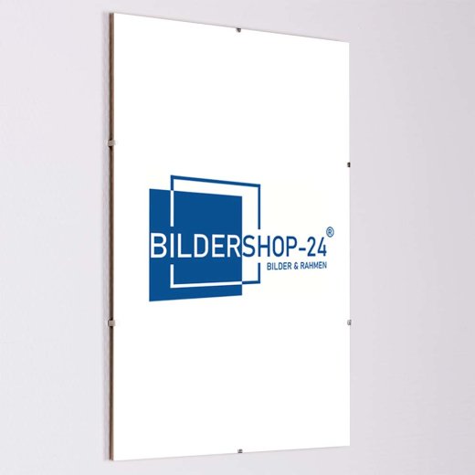 Rahmenloser Bilderrahmen, Bildhalter, Cliprahmen Acrylglas