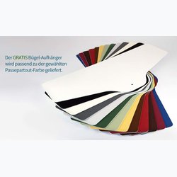 Objektrahmen Trikotrahmen aus Massivholz VARIO36 inkl. Bügel, Deutschland Banner und Passepartout verschiedene Größen und Farben